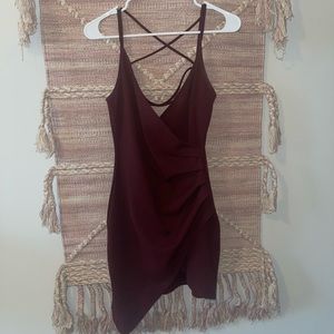 Windsor burgundy formal dress